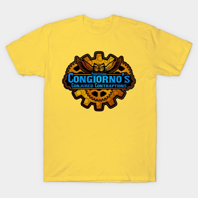 Congiorno's Conjured Contraptions Logo T-Shirt by DrCrafty